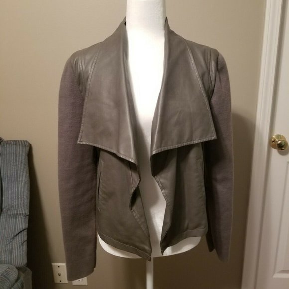 LOFT Jackets & Blazers - The LOFT Faux Moto Jacket Size M